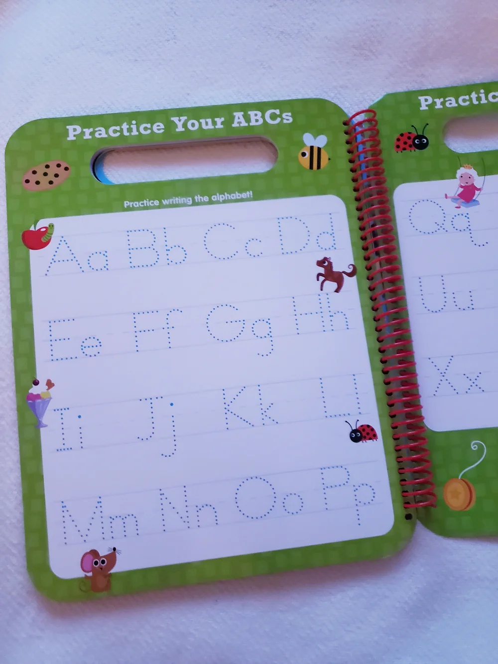 My First Search & Find ABC and 123 Wipe-Clean Activity Books